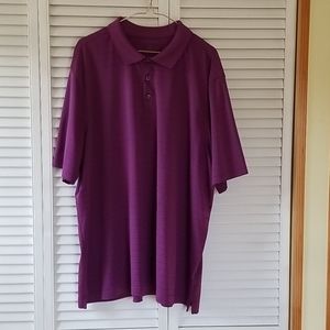 Men's Purple XXL Croft & Barrow Golf Polo